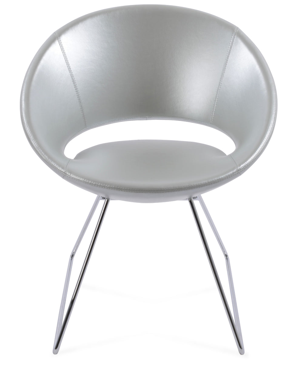 Crescent Wire Chair.