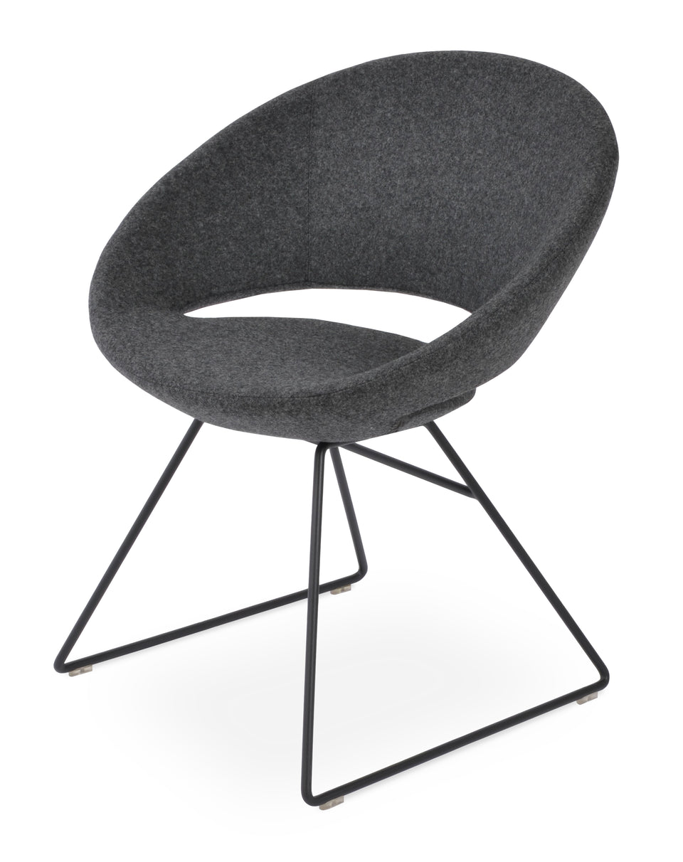 Crescent Wire Chair.