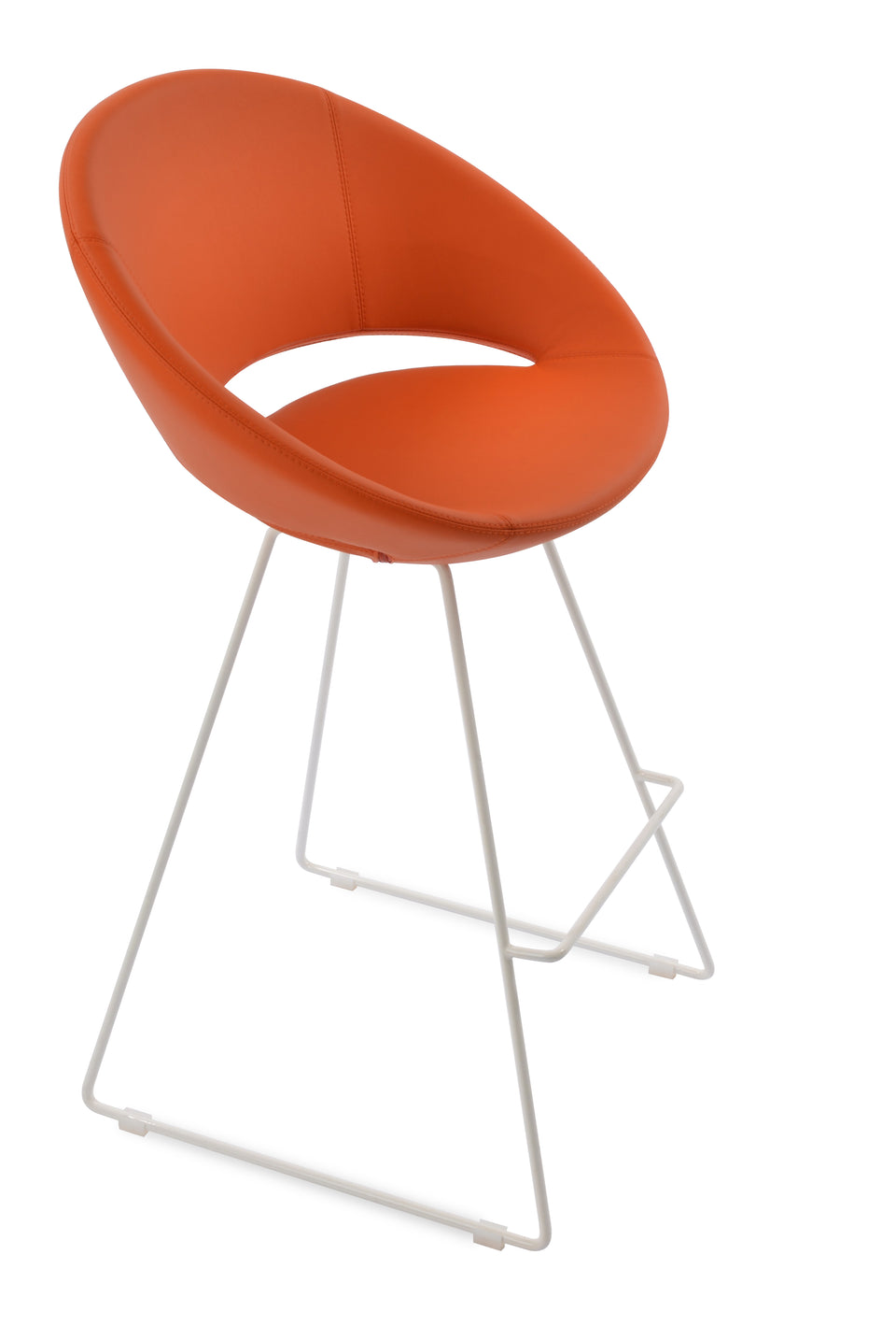 Crescent Wire Bar Stool.