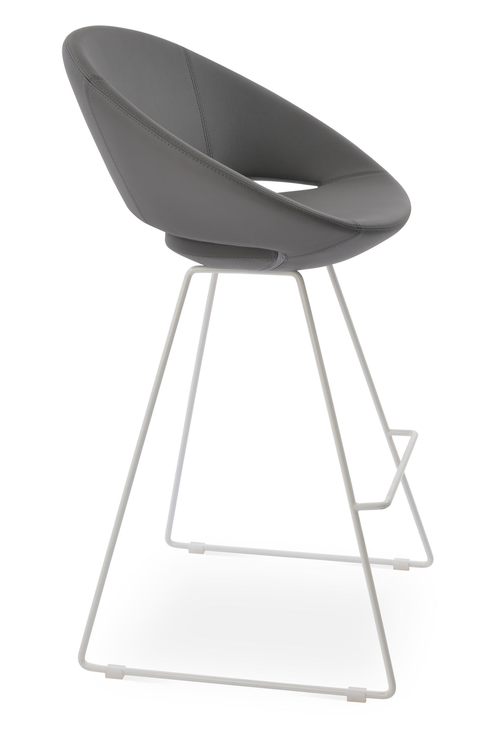 Crescent Wire Bar Stool.