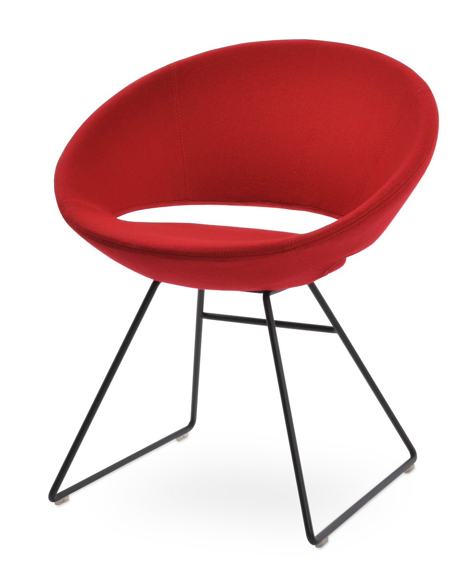Crescent Wire Chair.
