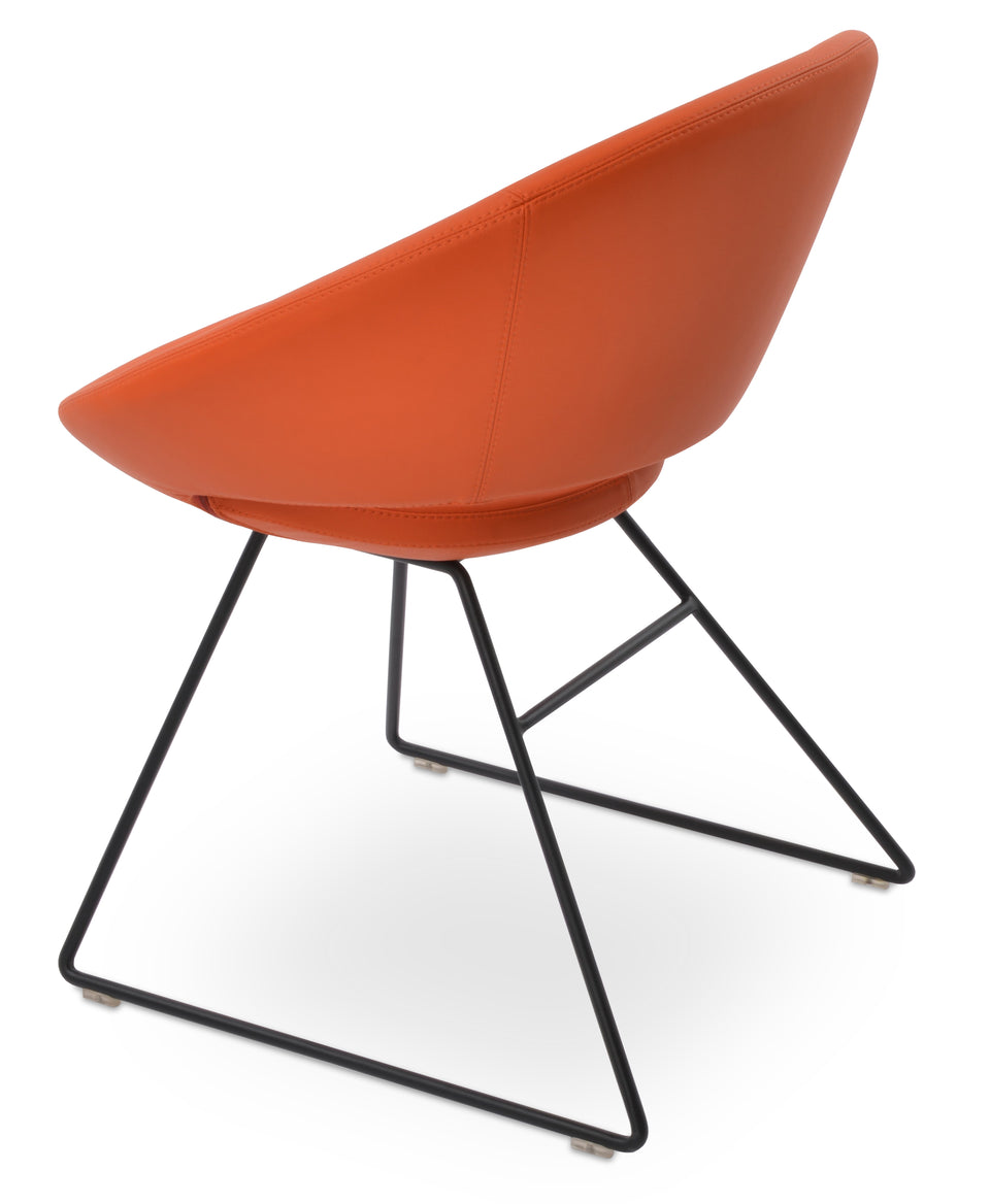 Crescent Wire Chair.