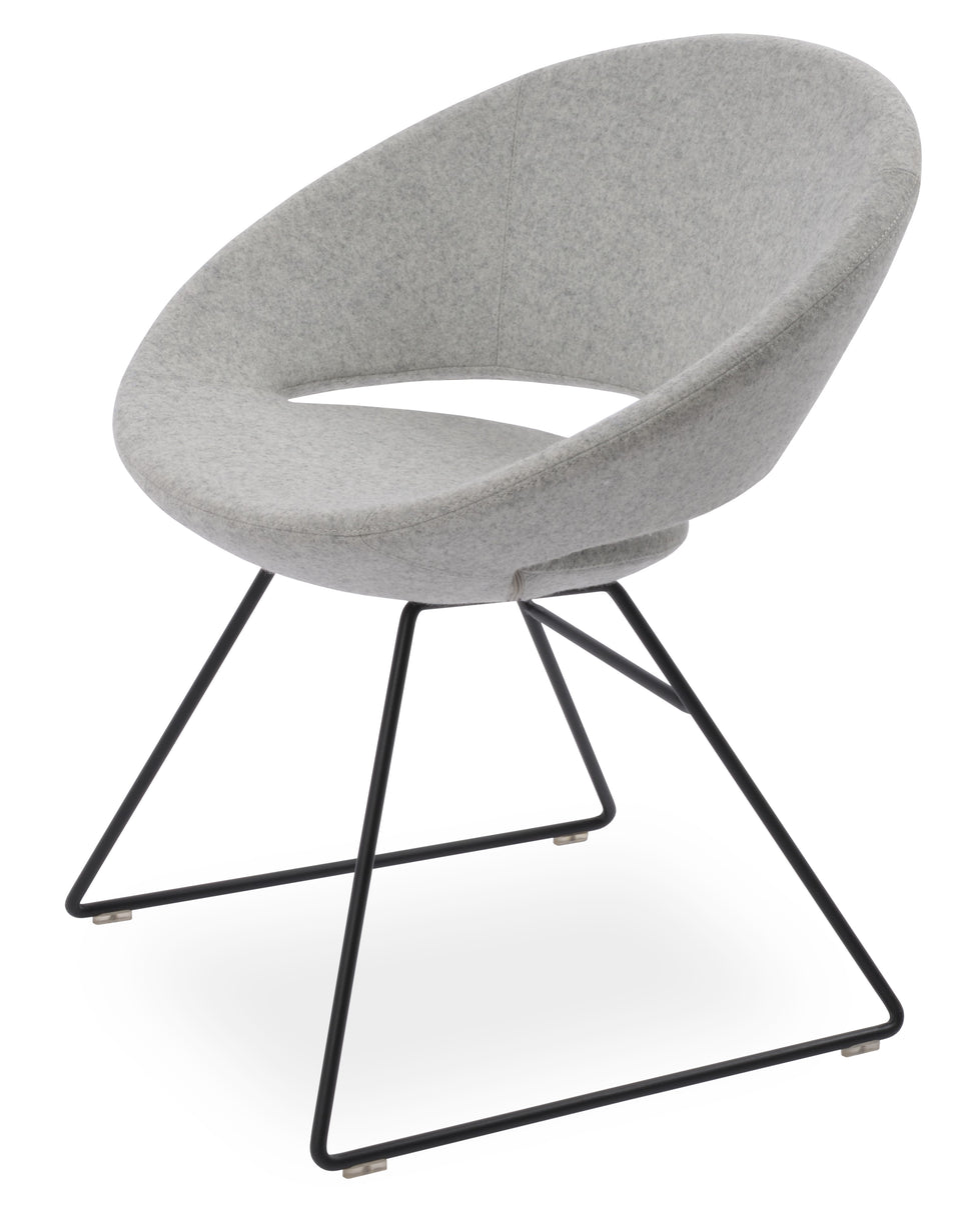 Crescent Wire Chair.