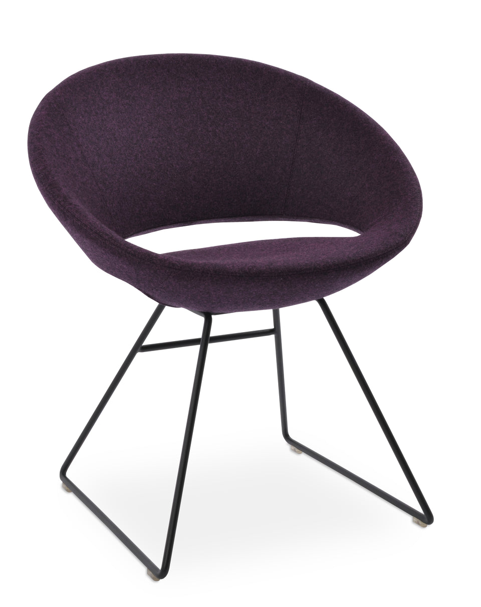 Crescent Wire Chair.