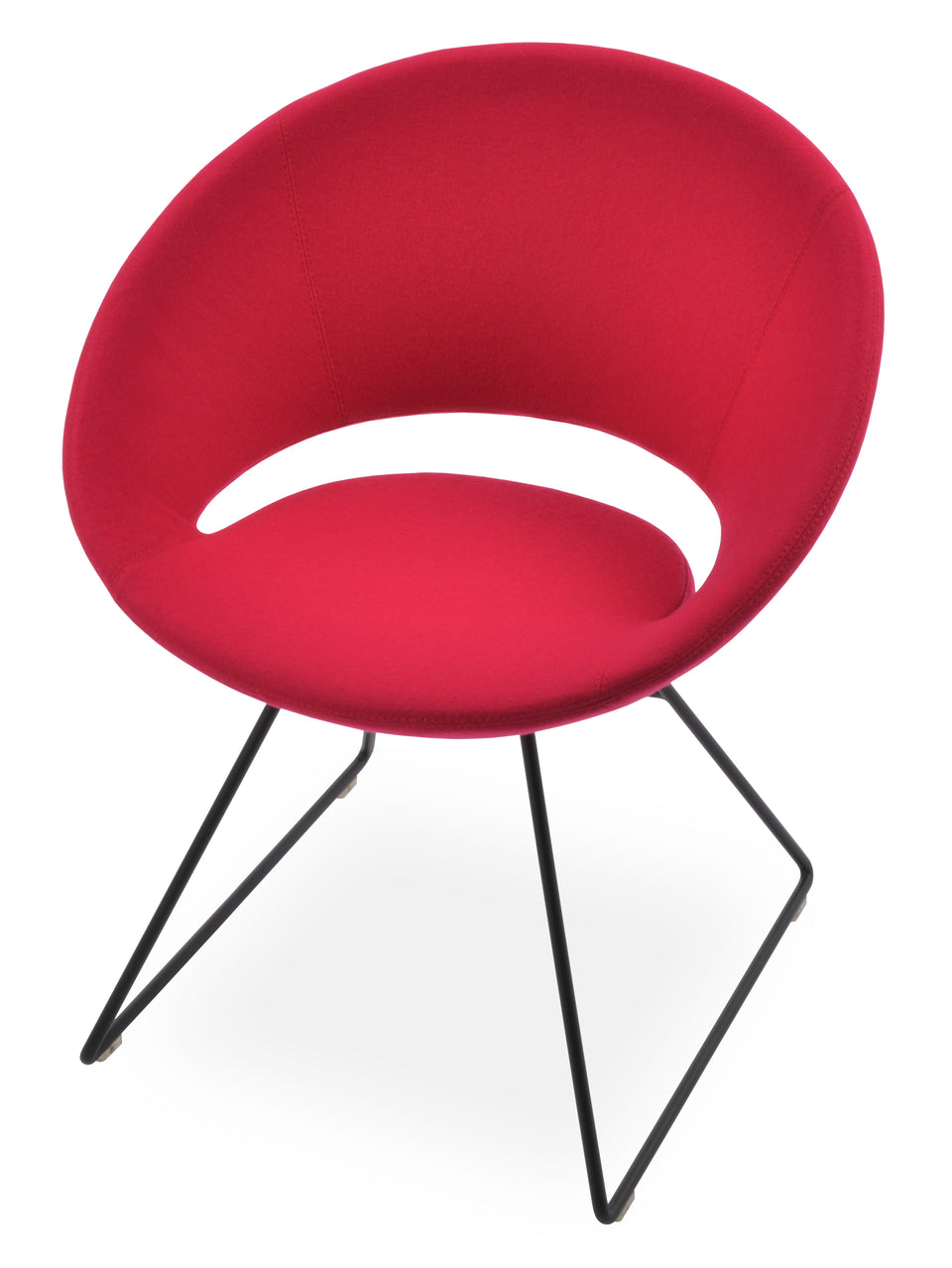Crescent Wire Chair.