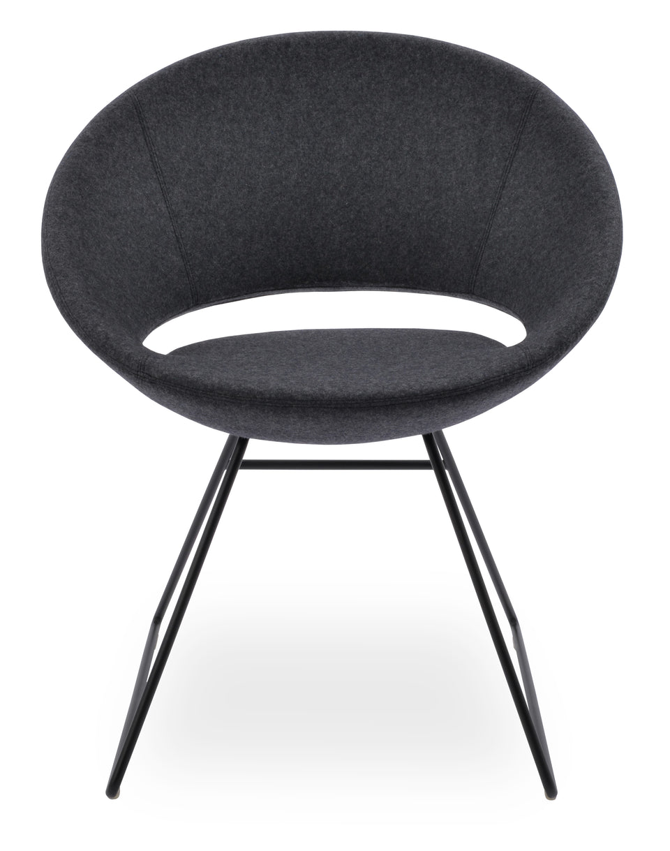 Crescent Wire Chair.