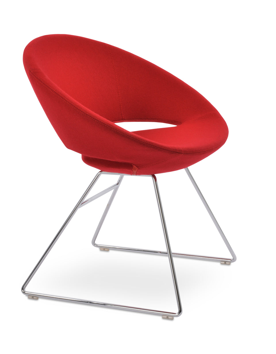 Crescent Wire Chair.