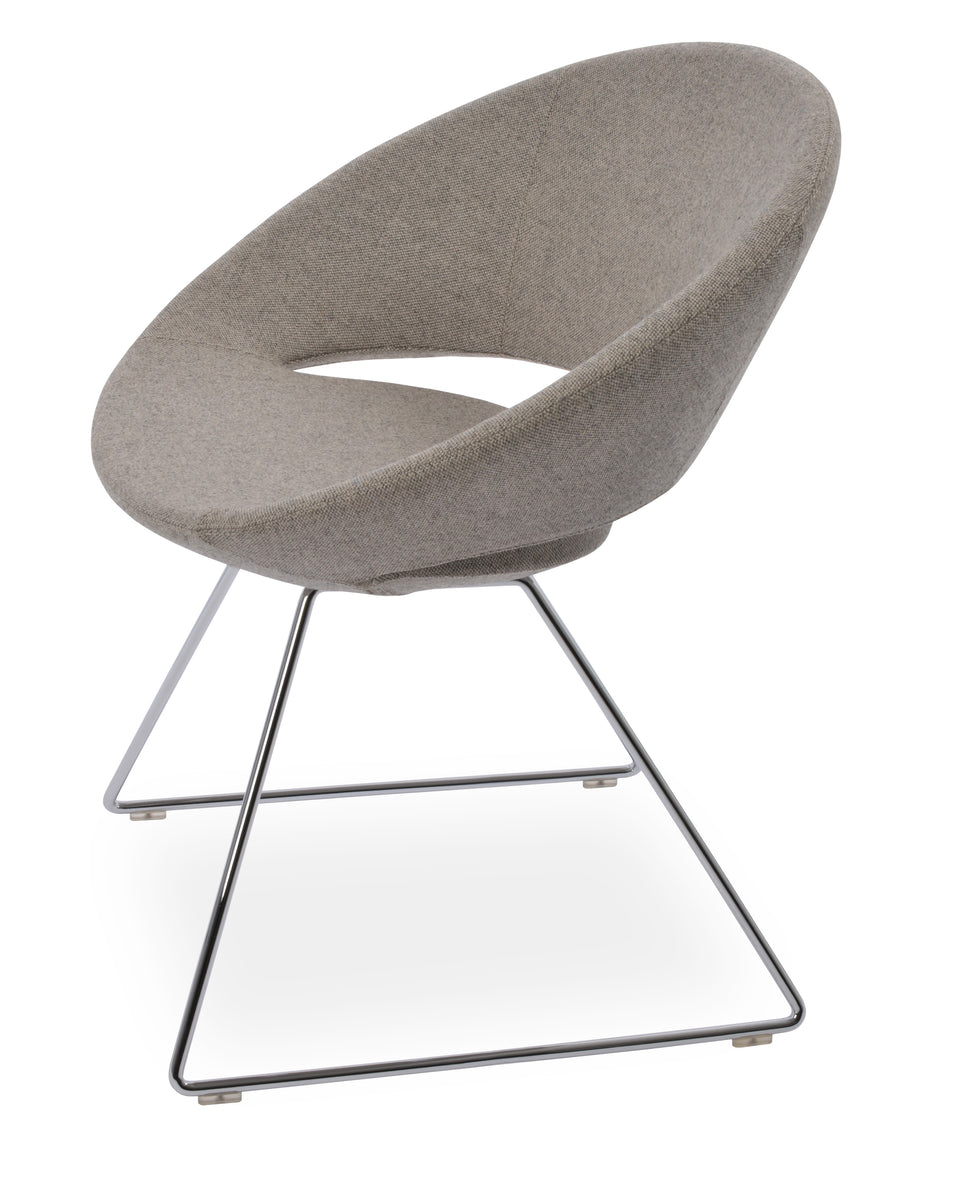 Crescent Wire Chair.