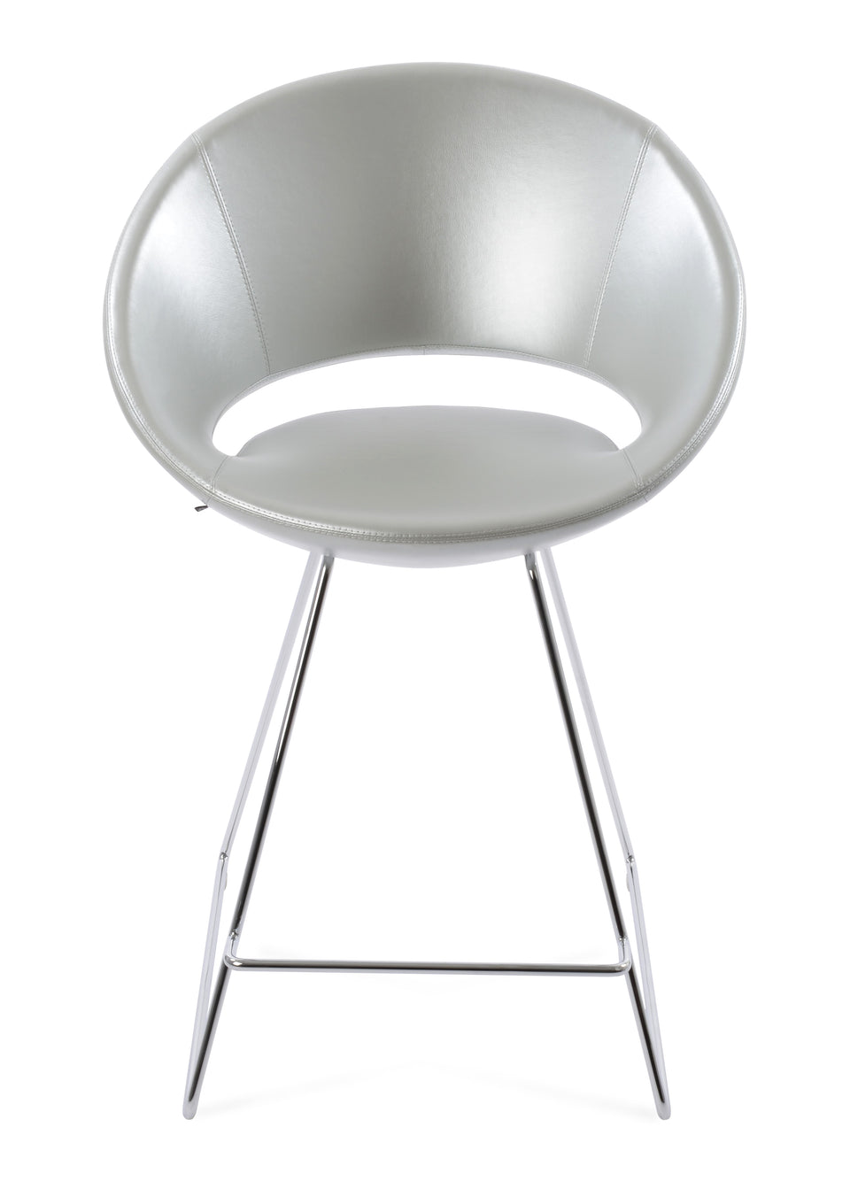 Crescent Wire Bar Stool.