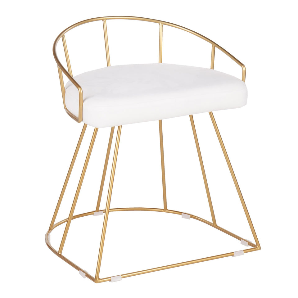 Canary Vanity Stool.