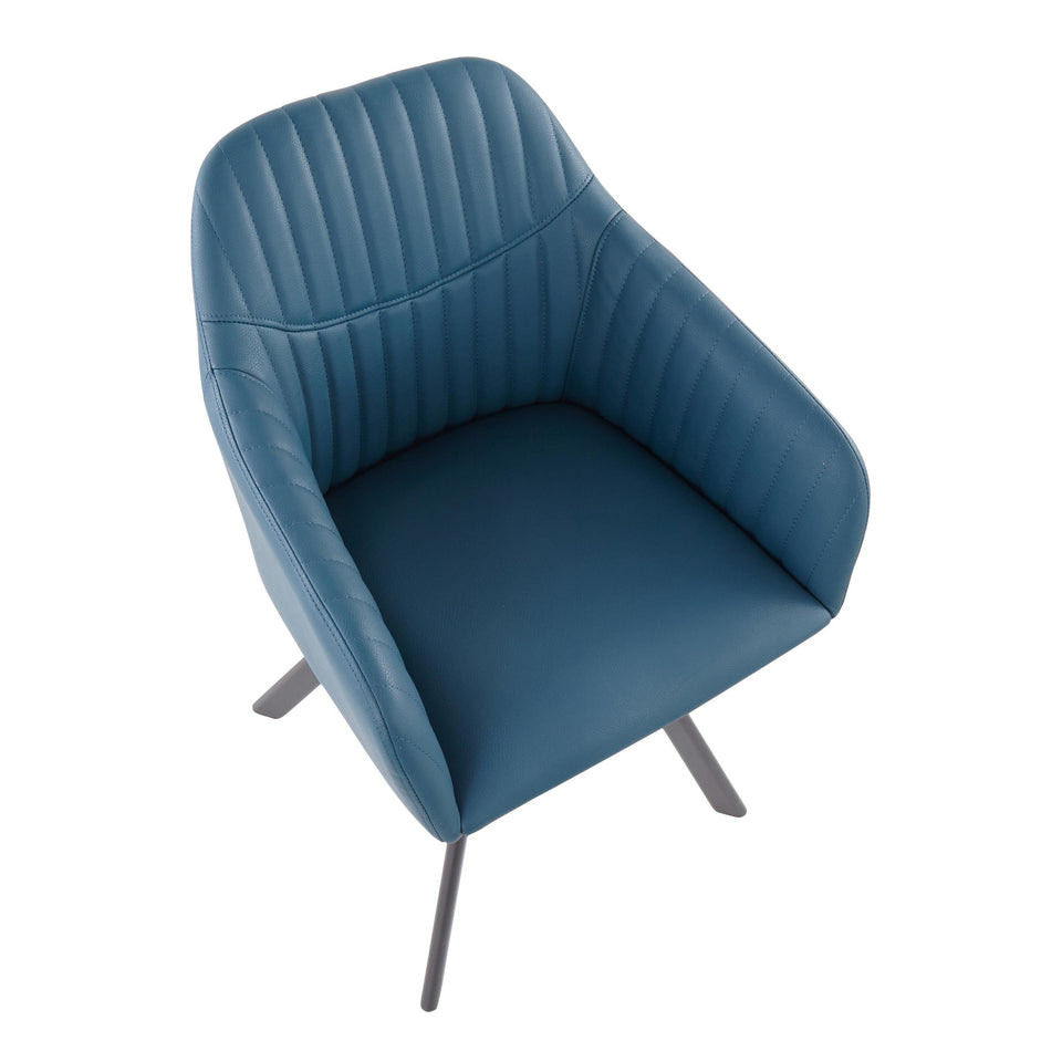 Clubhouse Pleated Chair - Set of 2.