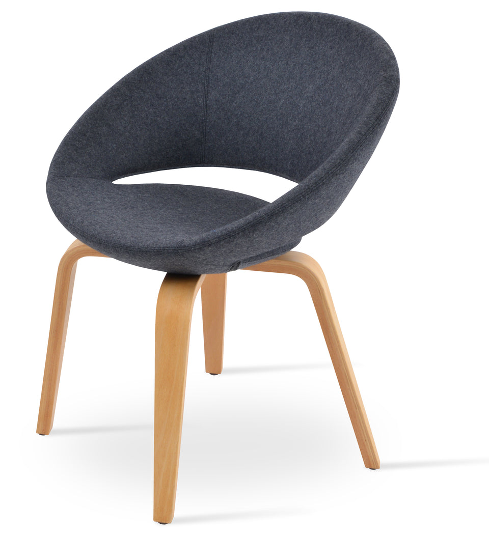 Crescent Plywood Chair.