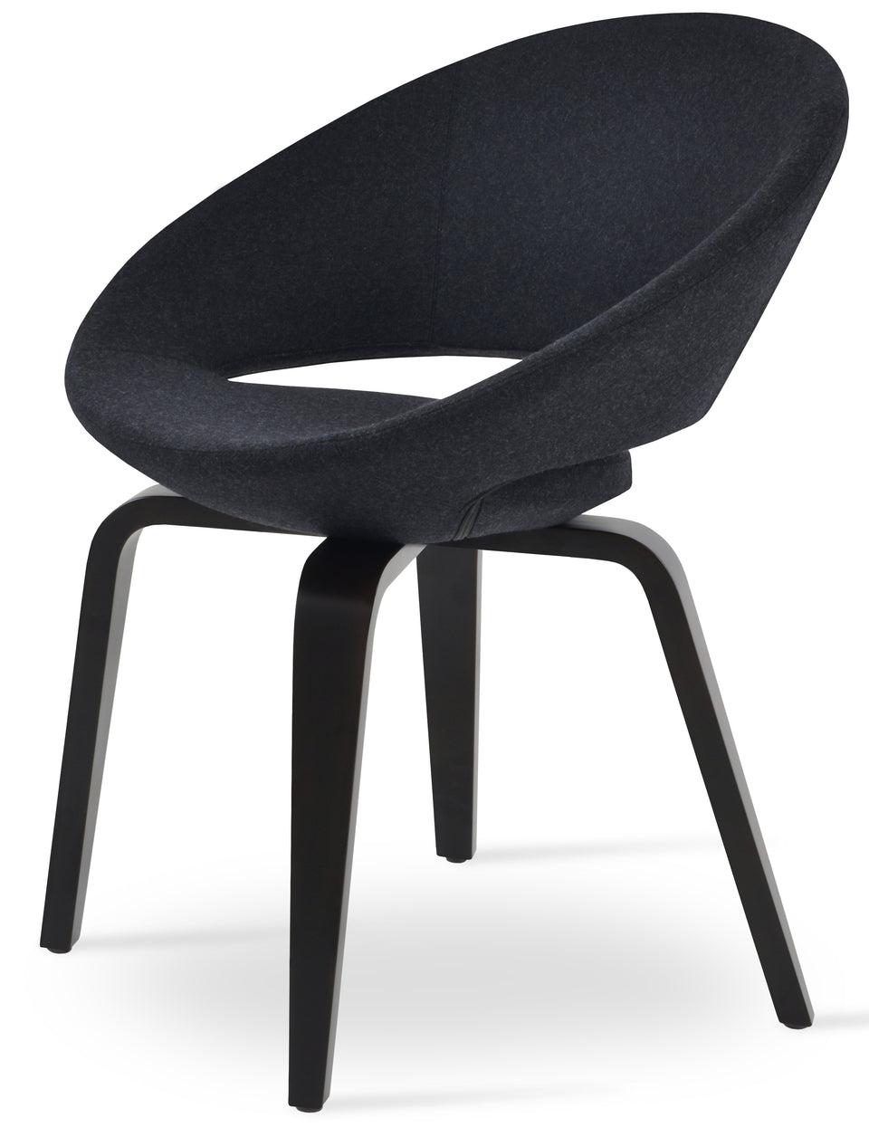 Crescent Plywood Chair.
