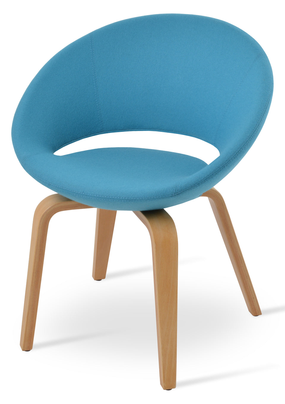 Crescent Plywood Chair.