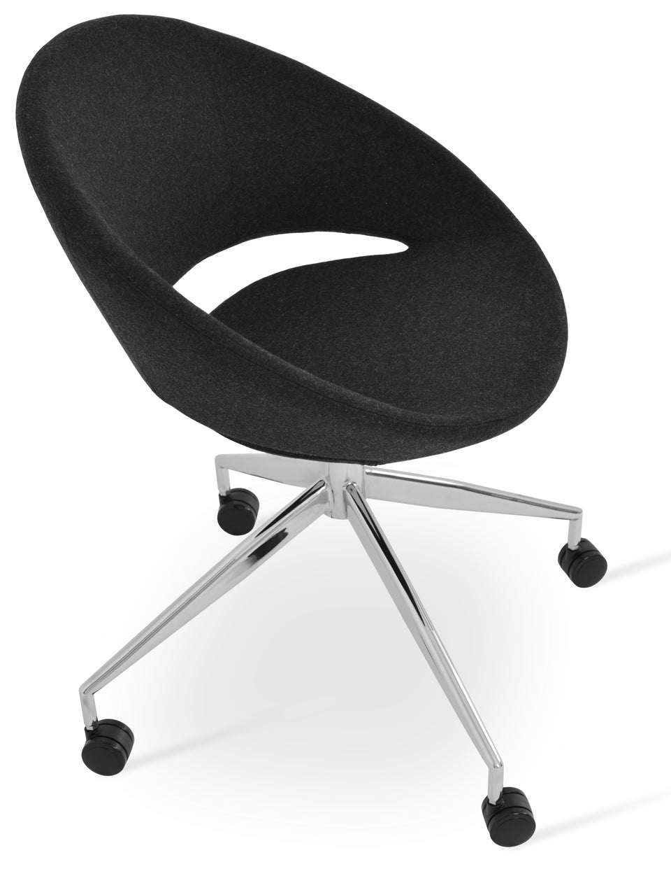 Crescent Spider Swivel Chair.