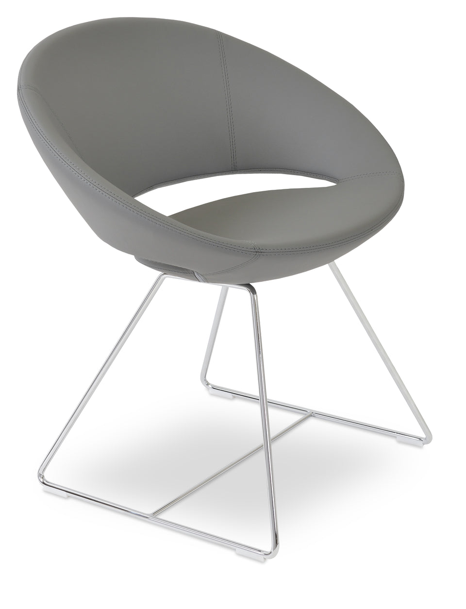 Crescent Wire Chair.