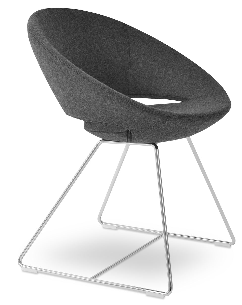 Crescent Wire Chair.