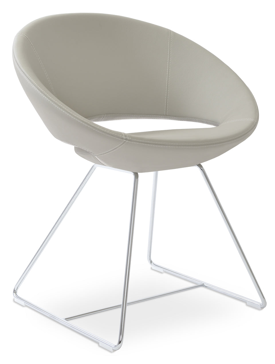 Crescent Wire Chair.