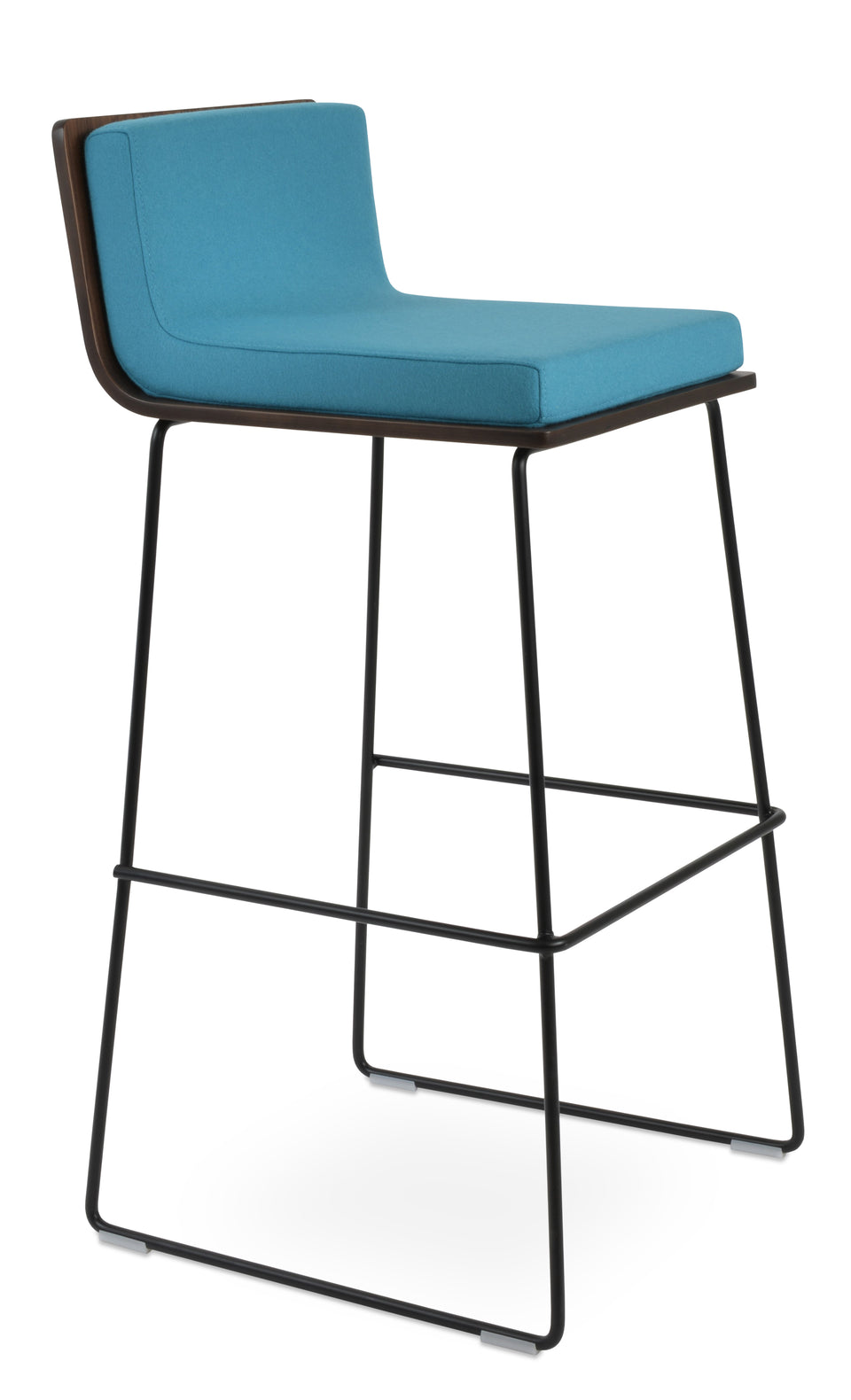 Dallas Pl Handle Back Wire Bar Stool.