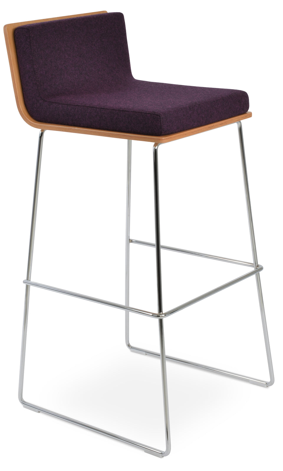 Dallas Pl Handle Back Wire Bar Stool.