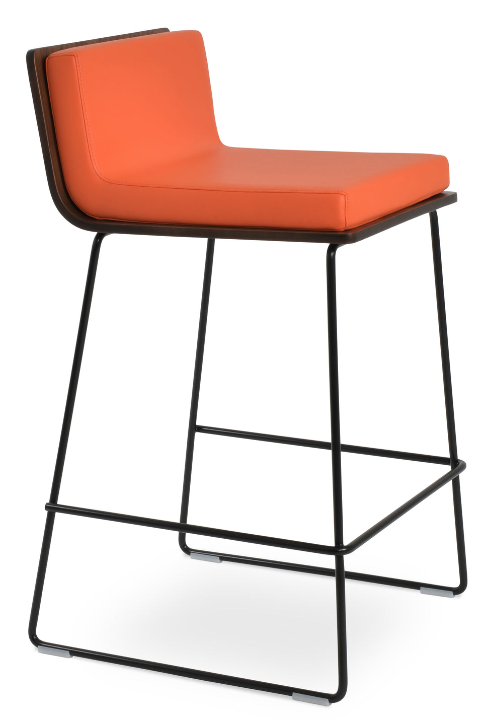 Dallas Pl Handle Back Wire Bar Stool.