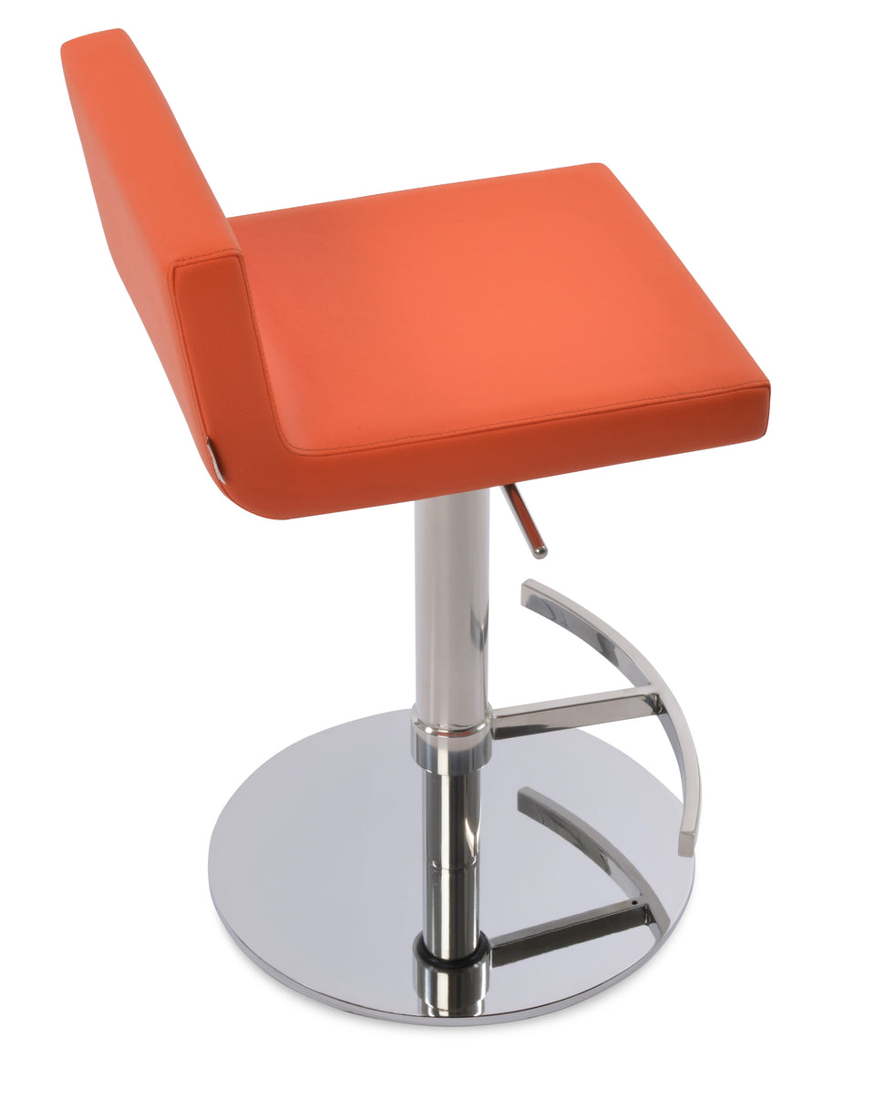 Dallas Piston Round Base Stool.