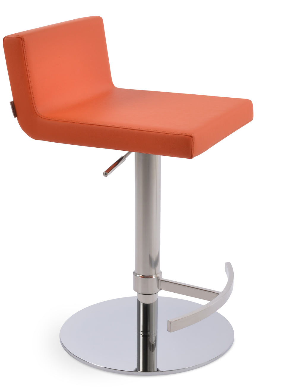 Dallas Piston Square Base Stool.