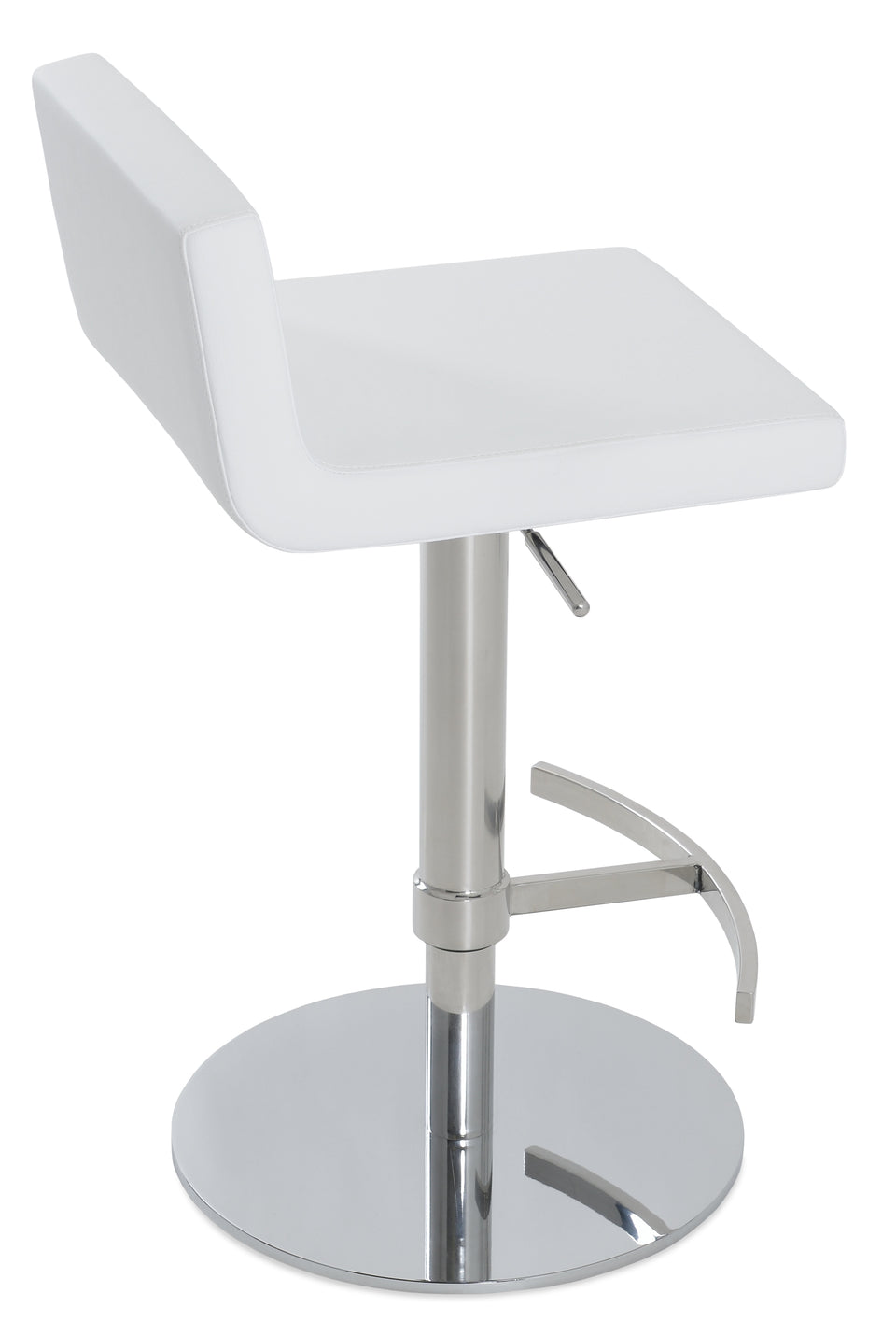 Dallas Piston Square Base Stool.