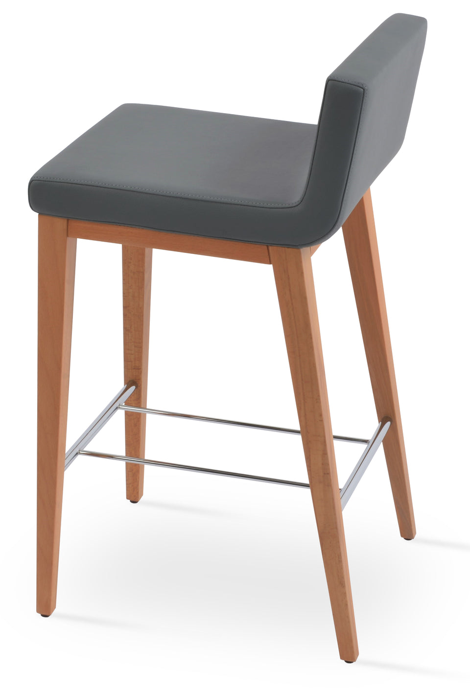 Dallas Wood Counter Stool.