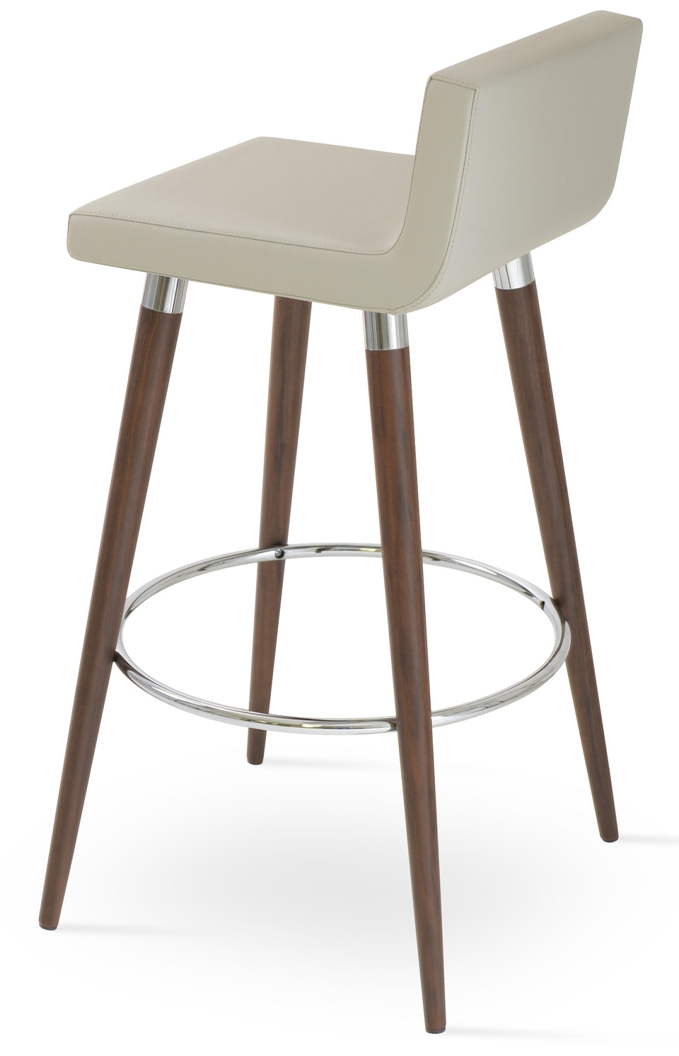 Dallas Dr. Wood Bar Stool.