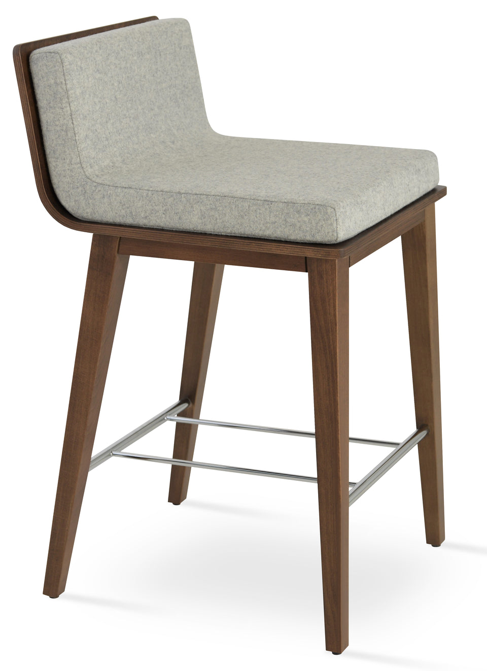 Dallas Pl Wood Counter Stool.