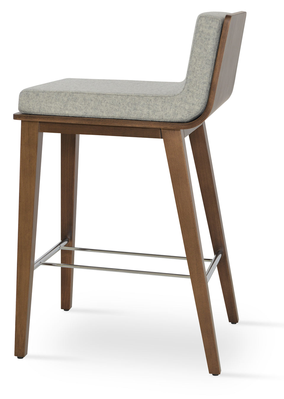 Dallas Pl Wood Counter Stool.