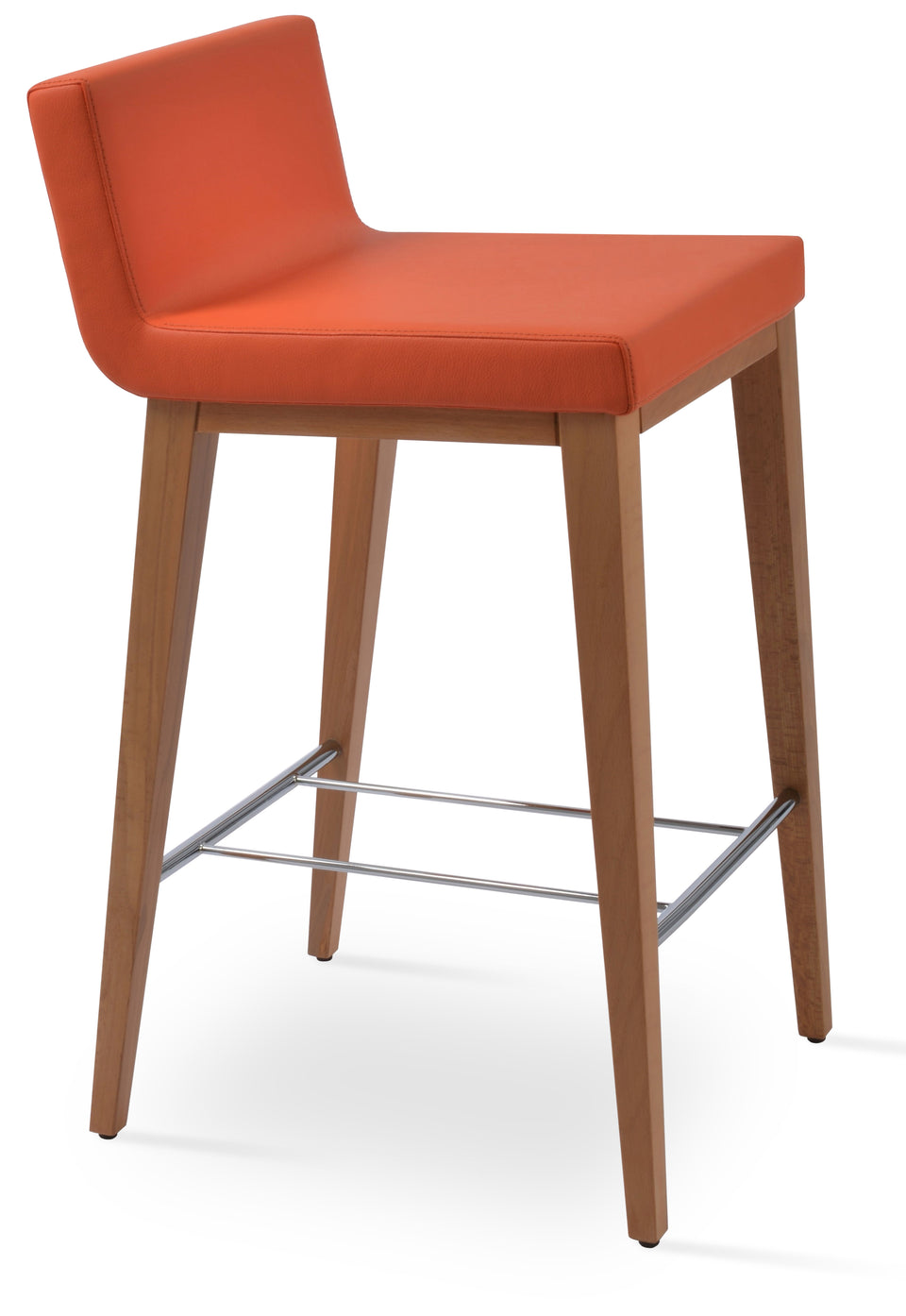 Dallas Wood Counter Stool.