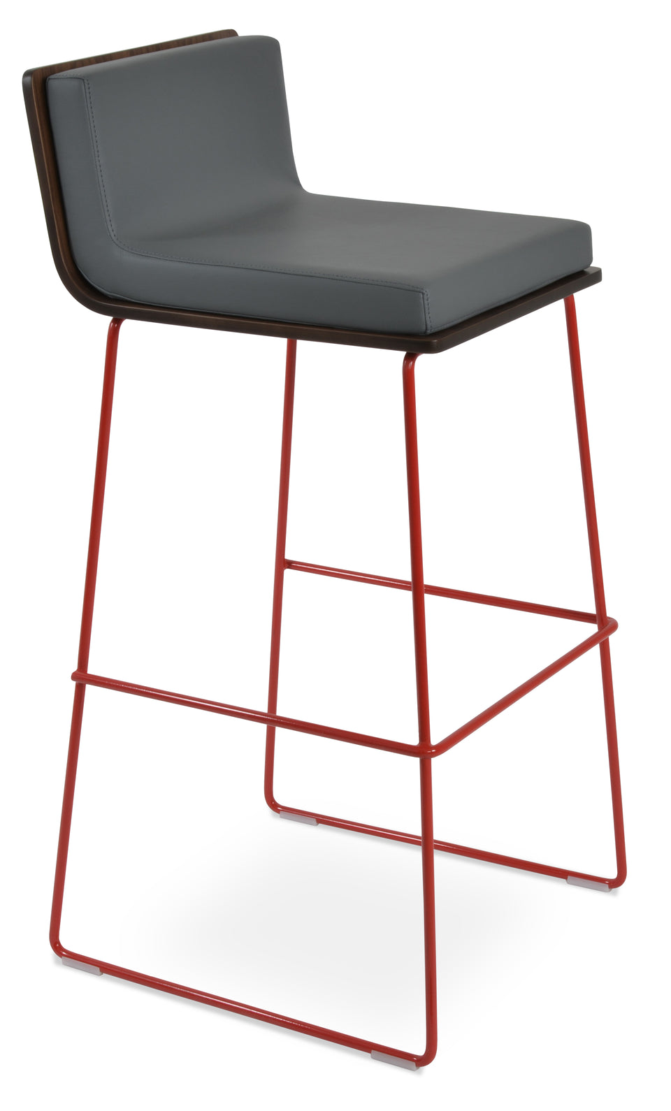 Dallas Pl Handle Back Wire Bar Stool.
