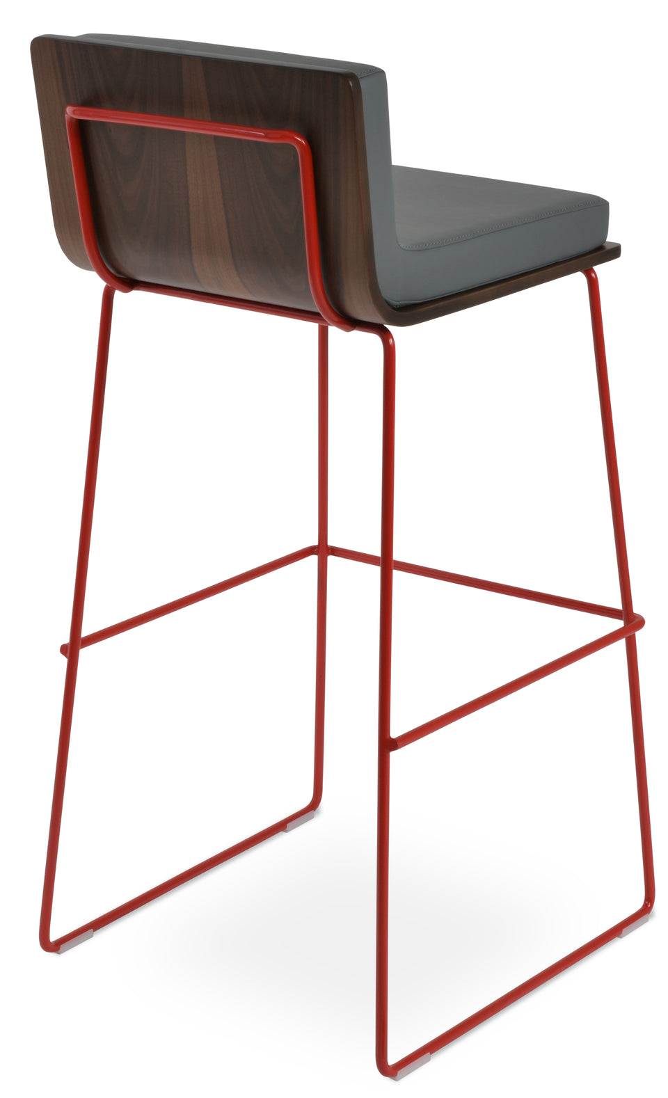 Dallas Pl Handle Back Wire Bar Stool.