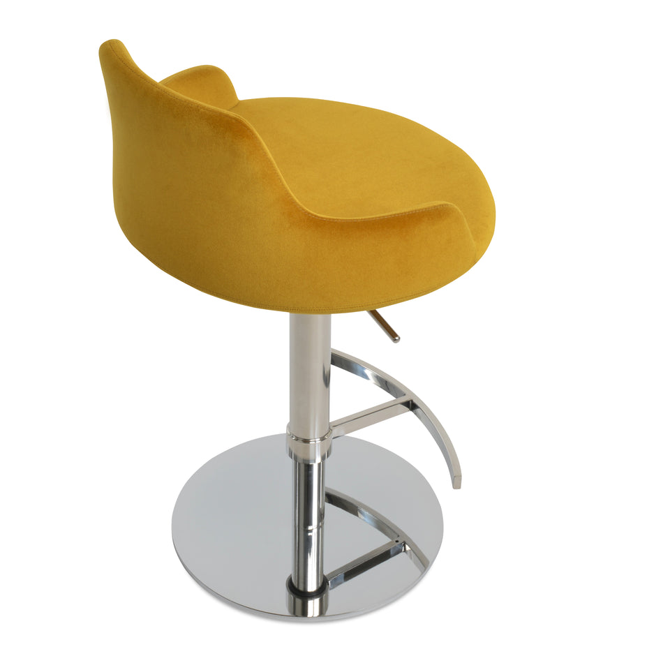 Dervish  Piston Stool.