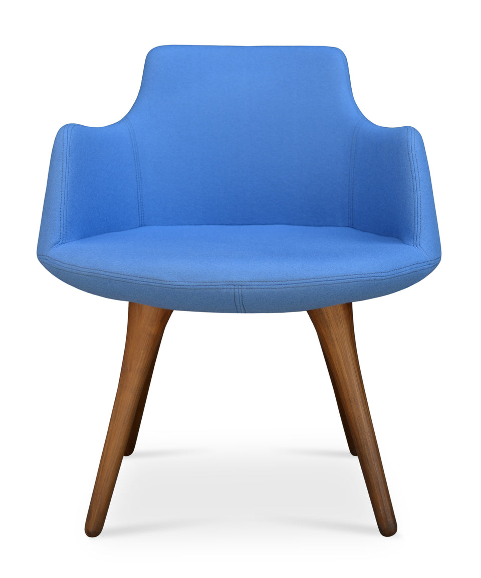 Dervish Wood Dining Chair.