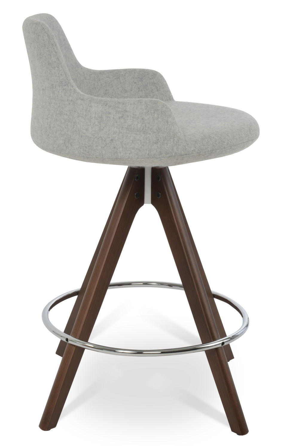 Dervish  Pyramid Swivel Counter Stool.