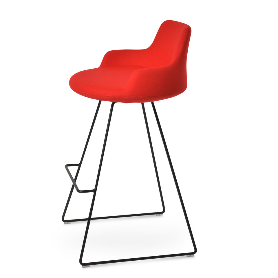 Dervish Wire Counter Stool.