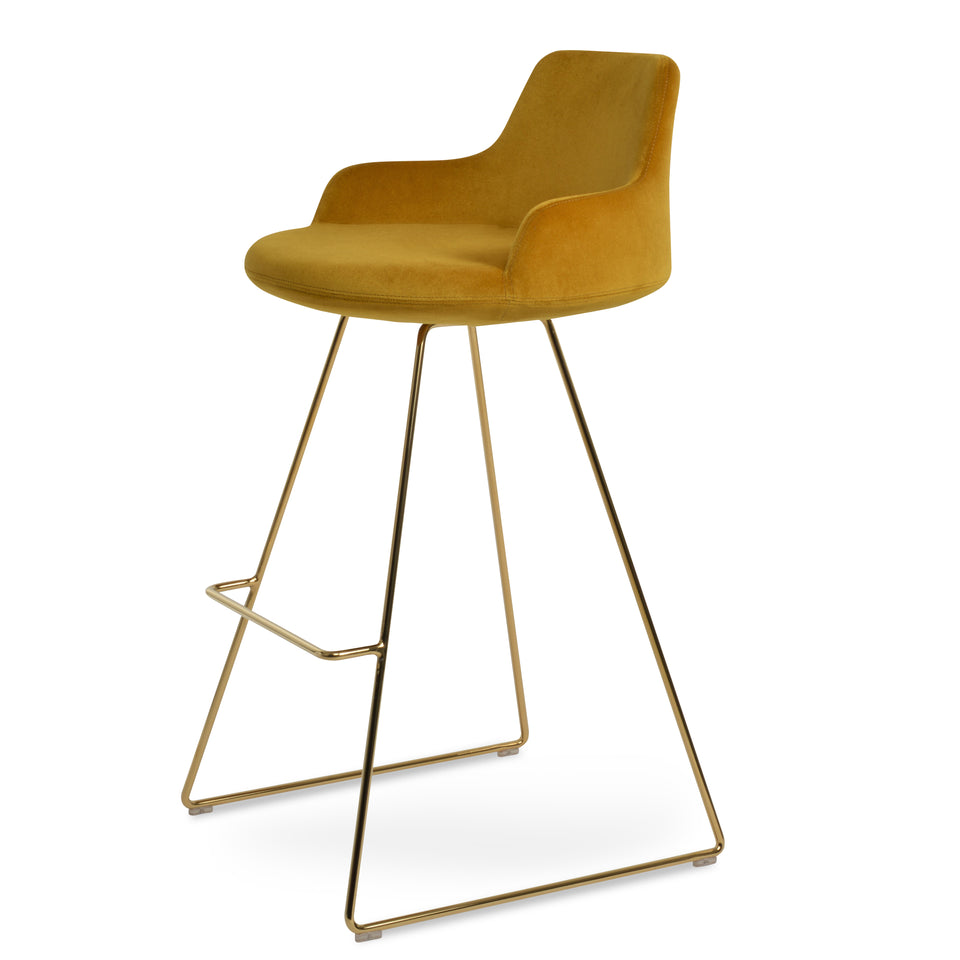 Dervish Wire Counter Stool.