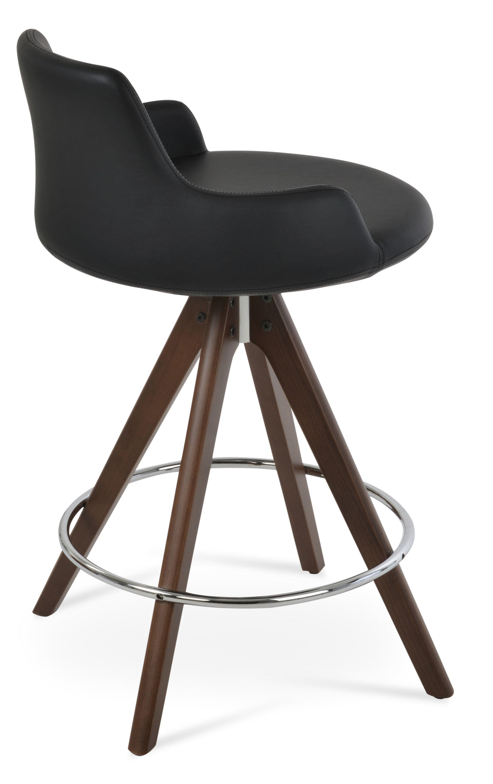 Dervish  Pyramid Swivel Counter Stool.