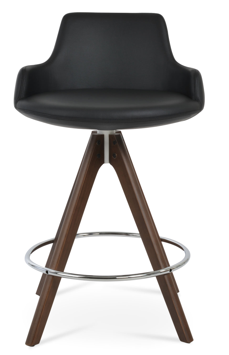 Dervish  Pyramid Swivel Counter Stool.