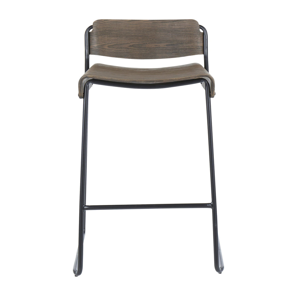 Dali Low Back Counter Stool - Set of 2.