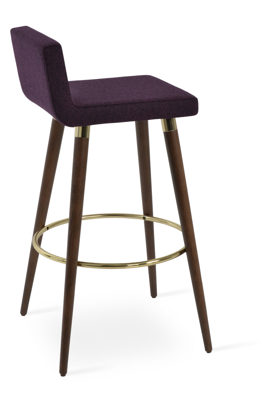 Dallas Dr. Wood Bar Stool.