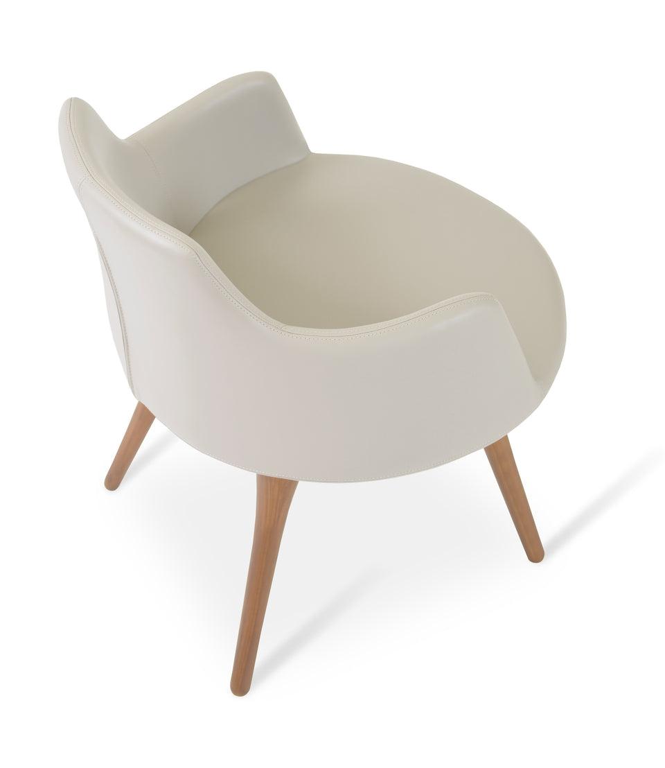 Dervish Wood Dining Chair.