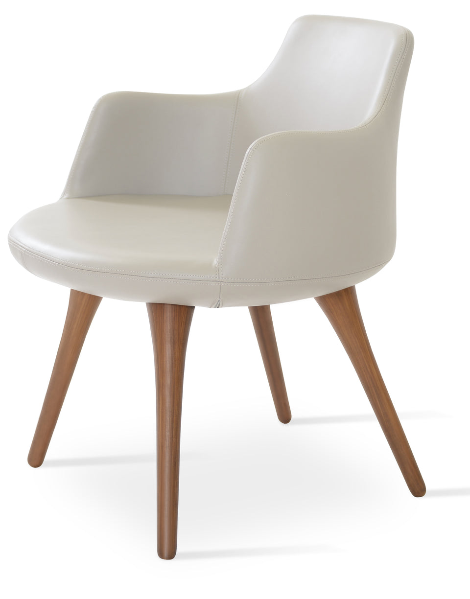 Dervish Wood Dining Chair.