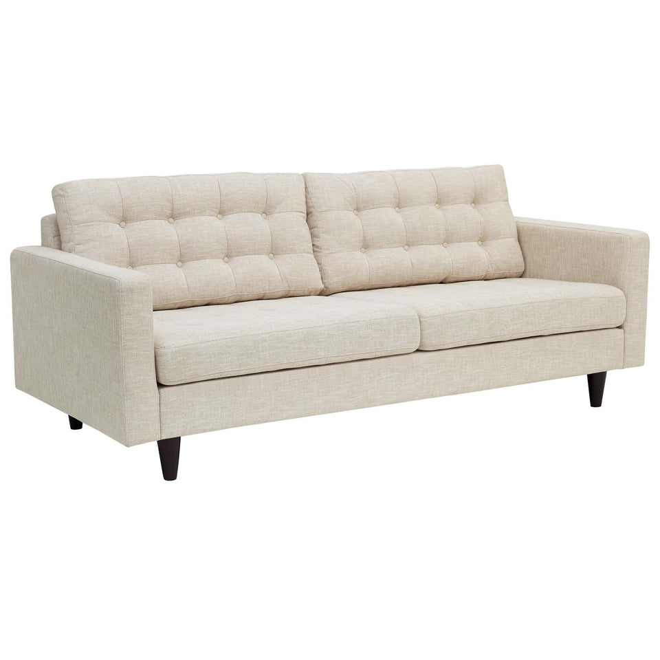Empress Upholstered Fabric Sofa.