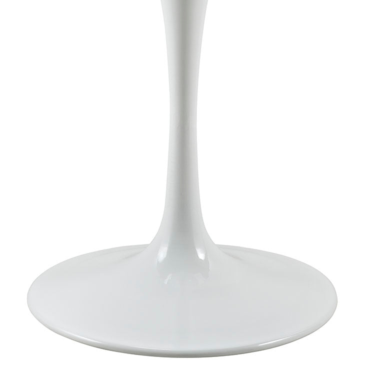 LIPPA ROUND WOOD TOP DINING TABLE IN WHITE SIZE 28, 36, 40, 47, 54, and 60".