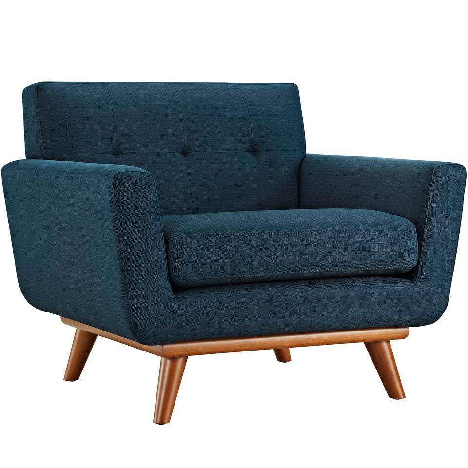 Engage Upholstered Fabric Armchair.
