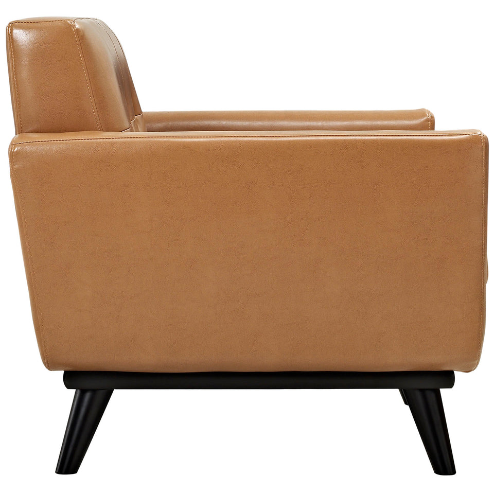 Engage Bonded Leather Armchair.